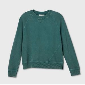 Women’s Universal Thread Green Crewneck Sweatshirt